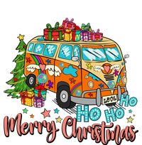 Ho Ho Ho Merry Christmas Gifts Hippie Bus Funny Xmas Ladies PosiCharge Competitor Racerback Tank