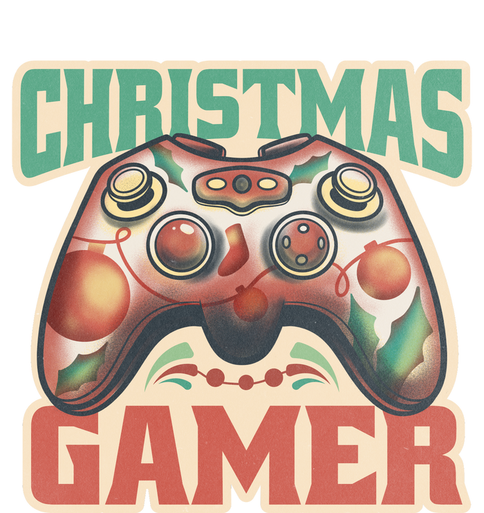 Christmas Gamer Tie-Dye Long Sleeve Shirt