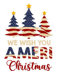 We Wish You Ameri Christmas American Flag Xmas Tree Great Gift T-Shirt