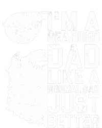 Bearded Dad Shirt Funny Beard Humor Father's Day Gift Idea T-Shirt