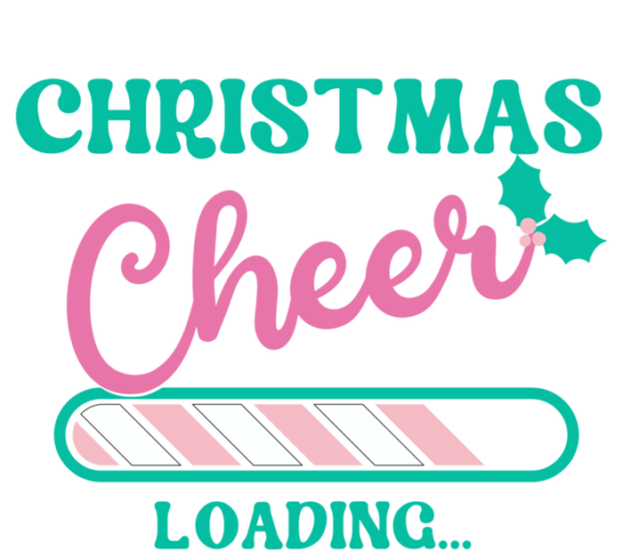 Christmas Cheer Loading Holiday Apparel Retro Pink And Green Gift Toddler Sweatshirt