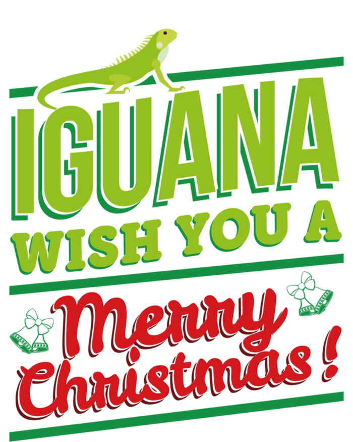 Iguana Wish You A Merry Christmas! Funny Pun Xmas Guana Pet Gift Tie Dye Hoodie