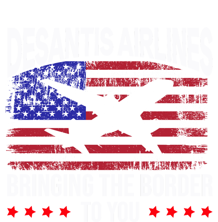 Vintage Desantis Airlines Bringing The Border To You Doggie Tank