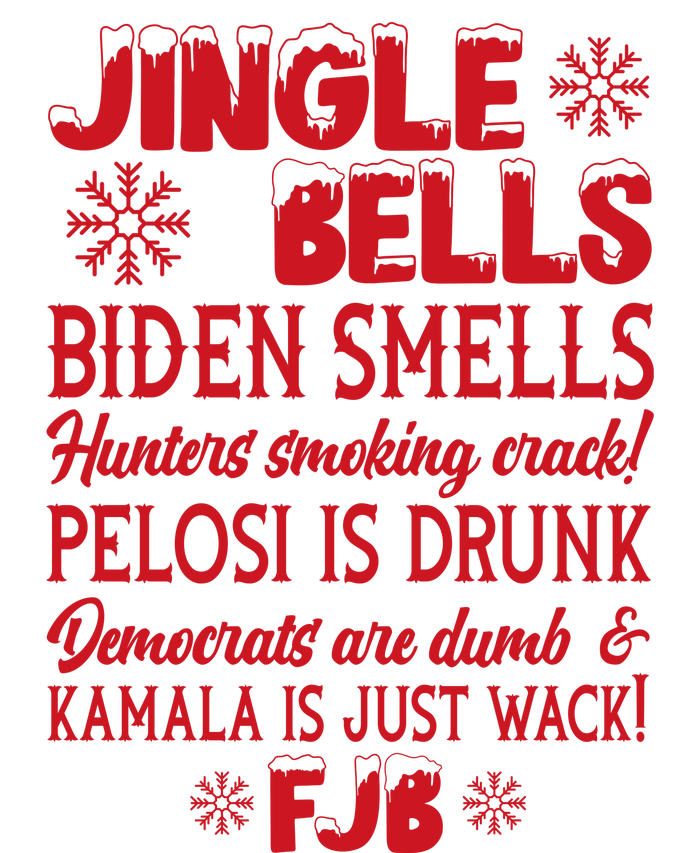 Jingle Bells Biden Smells Funny Republican Christmas Gift Adult ChromaSoft Performance T-Shirt