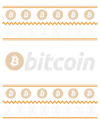 Bitcoin Cryptocurrency Christmas Holiday Poster