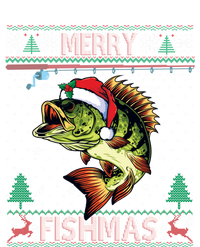 Merry Fishmas Bass Fish Fishing Christmas Ugly Sweater Xmas Gift T-Shirt