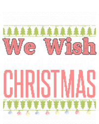 We Wish You A Merry Christmas Ugly Sweater Vacation Gift Full Zip Hoodie