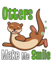 Otters Make Me Smile Wildlife Nature Sea Otters Premium T-Shirt