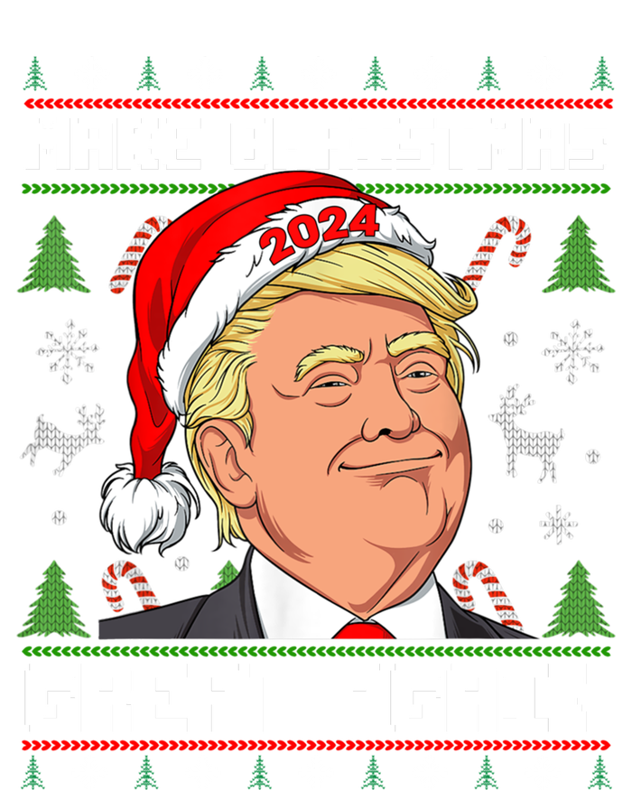 Donald Trump 2024 Make Christmas Great Again Ugly Christmas Sweater Premium Hoodie