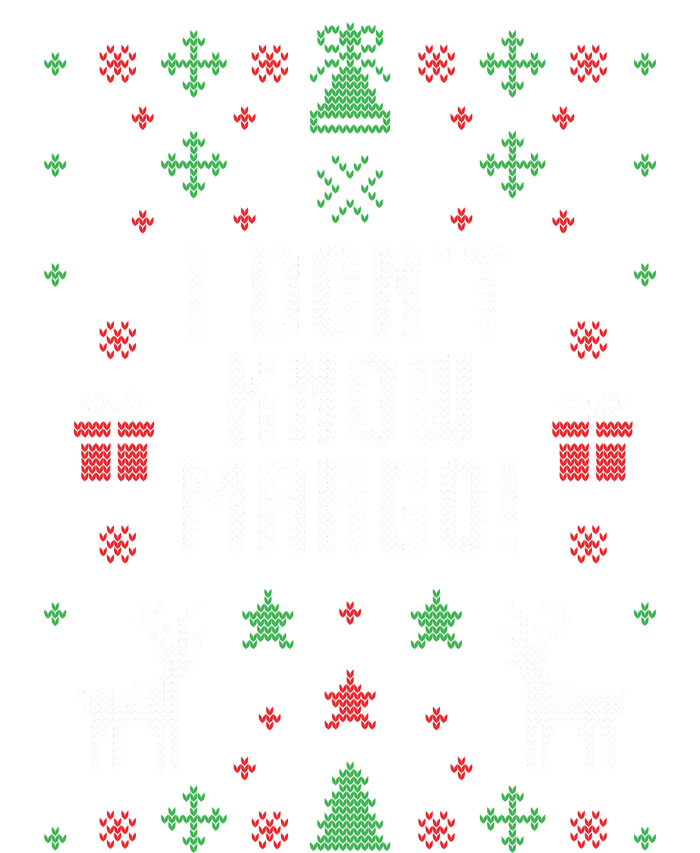 I Don't Know Margo ! Ugly Christmas Impact Tech Backpack