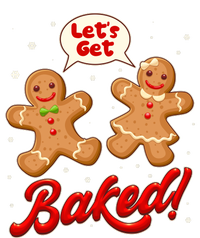 Funny Cute Christmas Let's Get Baked Gingerbread Cookies Premium Hoodie