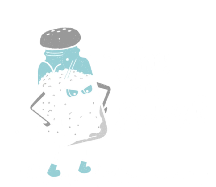 Why So Salty? Funny Salt Shaker Salty Attitude Sustainable Bucket Hat