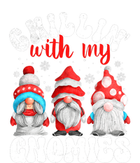 Chillin With My Gnomies Christmas Cute Gnomes Ugly Sweater T-Shirt