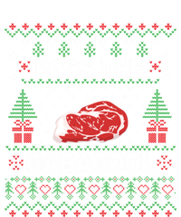 Pass The Gabagool Tacky Ugly Christmas Sweater For Women Tall Long Sleeve T-Shirt