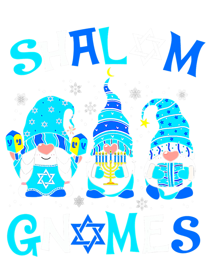 Shalom Gnome Jewish Hanukkah Chanukkah Gnomes Family Insulated Varsity Jacket