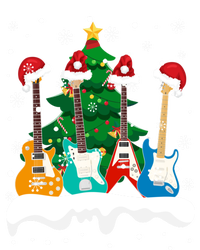 Guitar Santa Snow Christmas Tree Funny For Music Lovers Xmas Great Gift Sweatshirt