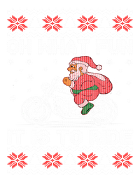 Oh What Fun It Is To Ride Funny Christmas Ugly Sweater Santa Gift Softstyle Adult Sport Polo