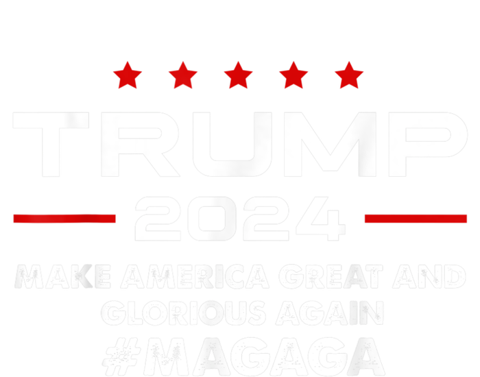 Magaga Make America Great And Glorious Again Trump 2024 Long Sleeve Shirt