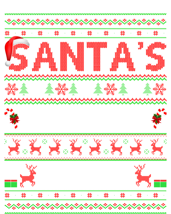 Ugly Xmas Lighting Santa's Favorite Pilot Christmas Funny Gift Insulated Varsity Jacket