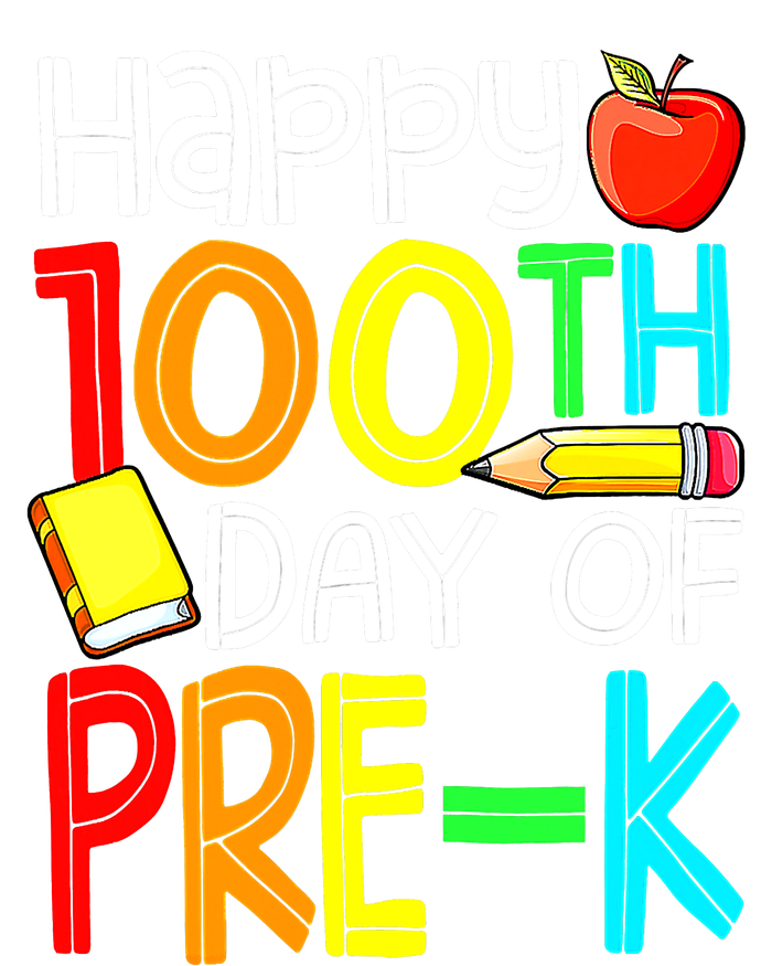 100 Days Smarter Pre K Happy 100th Day Of School Pre K  Kids Hoodie