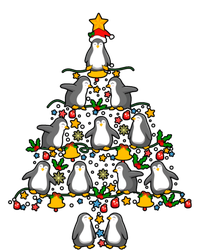 Penguin Tree Christmas Xmas Holiday Penguin Lover Meaningful Gift Softstyle Adult Sport Polo