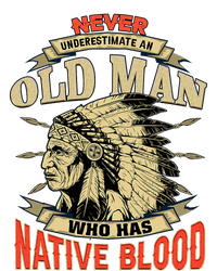 Never Underestimate An Old Man Who Has Native Blood Tall T-Shirt