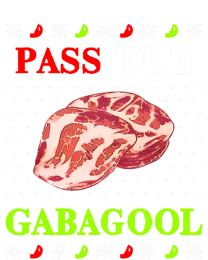 Pass the Gabagool Tacky Ugly Christmas Sweatshirt