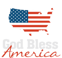 God Bless America Usa Pride American Flag Christian Gift Mousepad