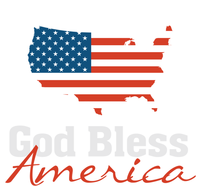 God Bless America Usa Pride American Flag Christian Gift Mousepad