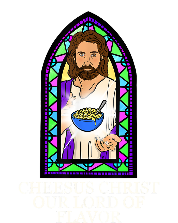 Mac And Cheese Lover Cheesus Christ Our Lord In Flavor Mousepad