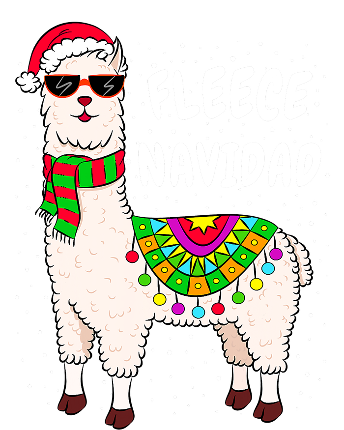 Fleece Feliz Navidad Llama Christmas Cute Xmas Gift Toddler Sweatshirt