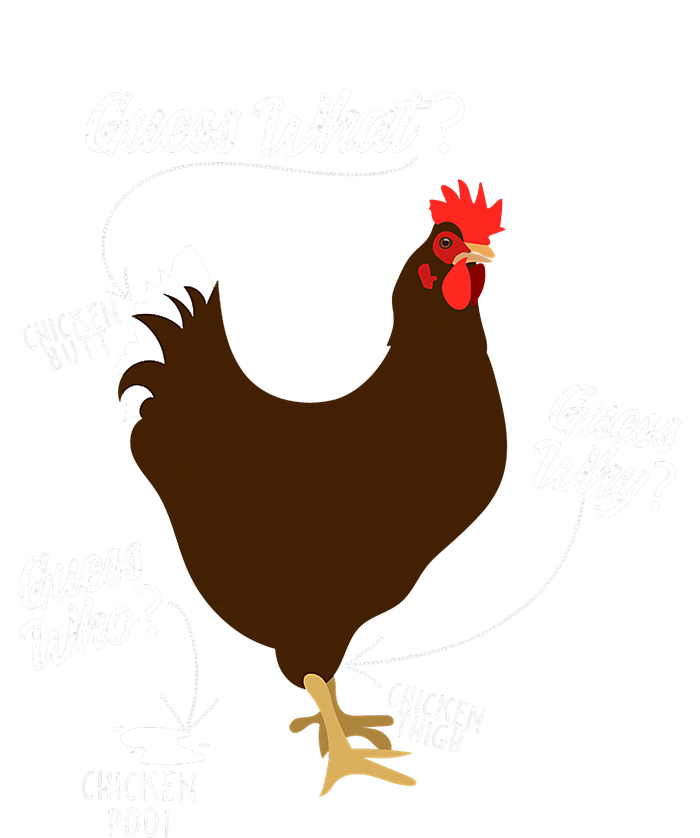 Funny Chicken Butt Guess Why Farm Farming Hens Roaster Valucap Bio-Washed Visor