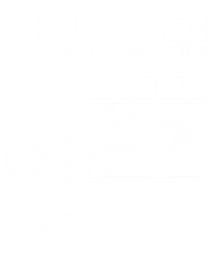 I Had A Hen Who Could Count Her Own Eggs Funny Chicken Lover Button