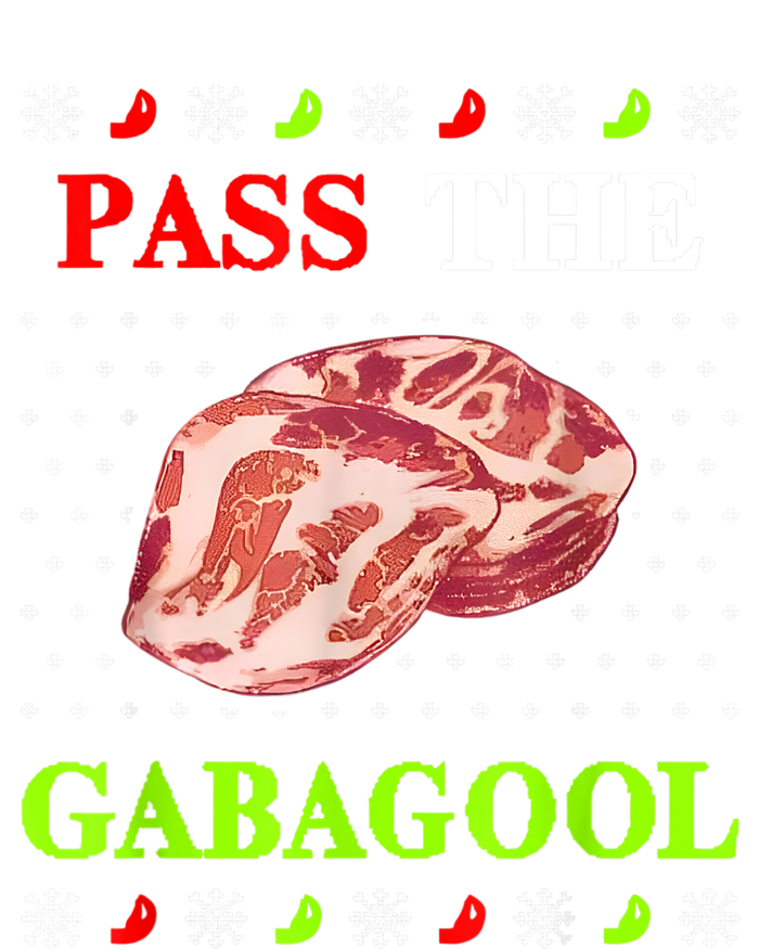 Pass The Gabagool Tacky Ugly Christmas T-Shirt