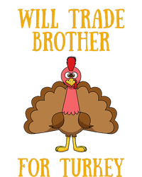 Thanksgiving Will Trade Brother For Turkey Funny Button