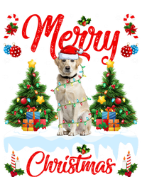 Xmas Lighting Santa Hat Labrador Retriever Dog Christmas Gift Sweatshirt