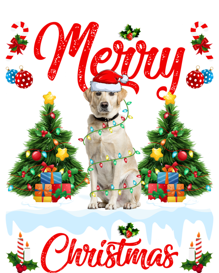 Xmas Lighting Santa Hat Labrador Retriever Dog Christmas Gift Sweatshirt