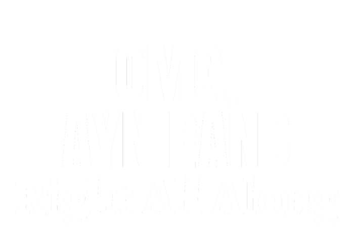 OMG, Ayn Rand Was Right All Along V-Neck T-Shirt