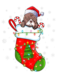 American Bulldog In Christmas Socks Santa Xmas Cool Gift T-Shirt