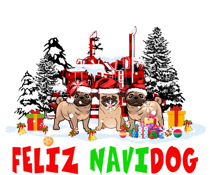 Feliz Navidad Dog Xmas Truck Three Santa French Bulldogs Meaningful Gift Sweatshirt