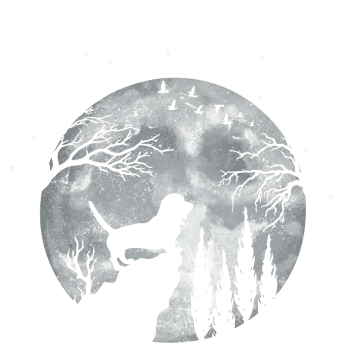 Beagle Dog Owner Full Moon At Night Meaningful Gift Dog Breed Dogs Beagles Gift Women's Tri-Blend 3/4-Sleeve Raglan Shirt