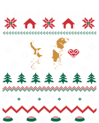 Beagle Dog Ugly Christmas Sweater Xmas Stripe Pom Pom Beanie