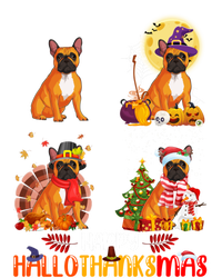 French Bulldog Halloween Thanksgiving Xmas Hallothanksmas Great Gift Doggie Tank