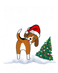 Nothing Butt A Beagle Dog Christmas Santa Hat Funny Xmas Gift Premium T-Shirt