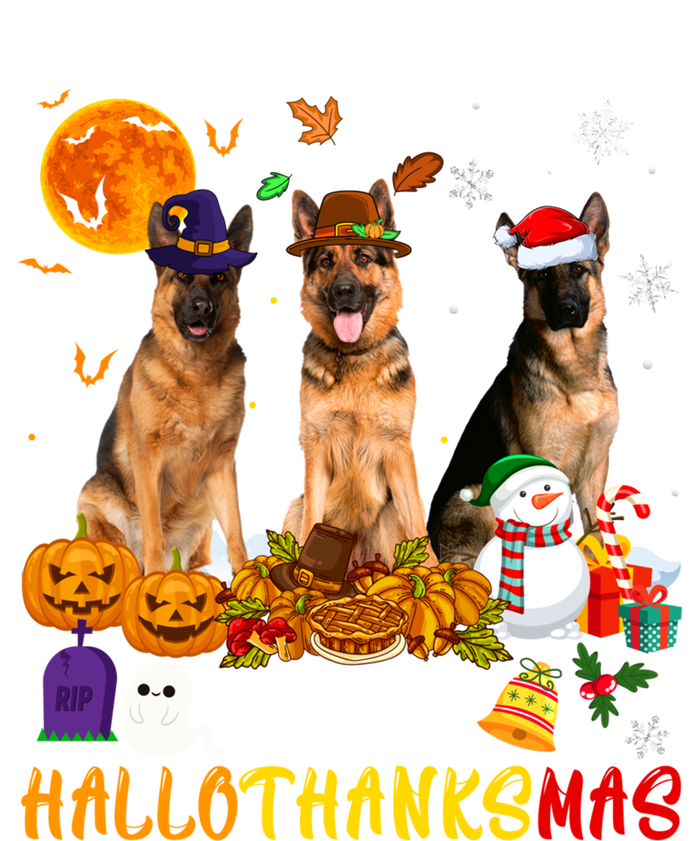 Ger Shepherd Dog Happy Hallothanksmas Xmas Dog Lover Cute Gift Mesh Reversible Basketball Jersey Tank