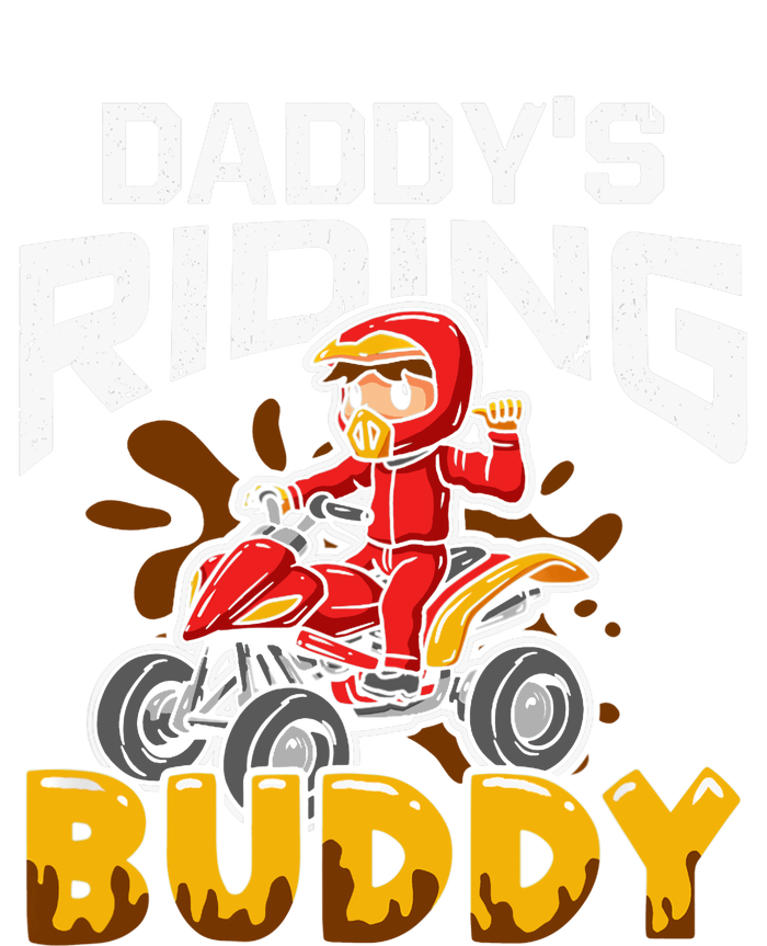 Daddy's Riding Buddy Funny ATV 4Wheeler Quad Biker Women's T-Shirt