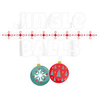 Jingle Balls Funny Matching Couple Chestnuts Cropped Pullover Crew