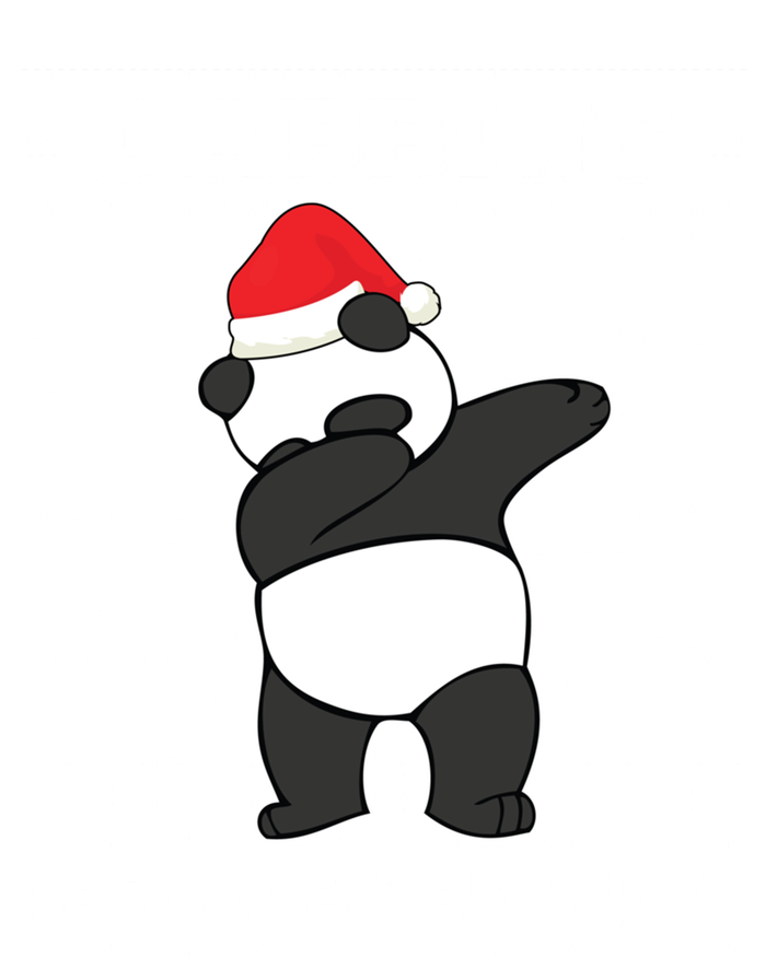 Dabbing Through The Snow Panda Dab Ugly Christmas Sweater Gift Mesh Reversible Basketball Jersey Tank