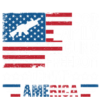 God Family Guns And Freedom Pro Trump 2024 Maga American Flag Gift Ladies Essential Flowy Tank