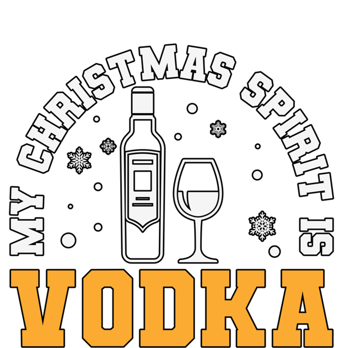 My Christmas Spirit Is Vodka Liquor Er Xmas Ing Gift Tank Top